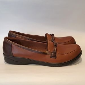 Clark's Comfort Ashland Slip-on Leather Loafer 10